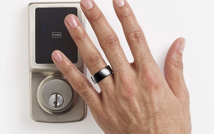 Ceramic NFC Rings Inteligente Smart Ring NFC Black NFC Ring